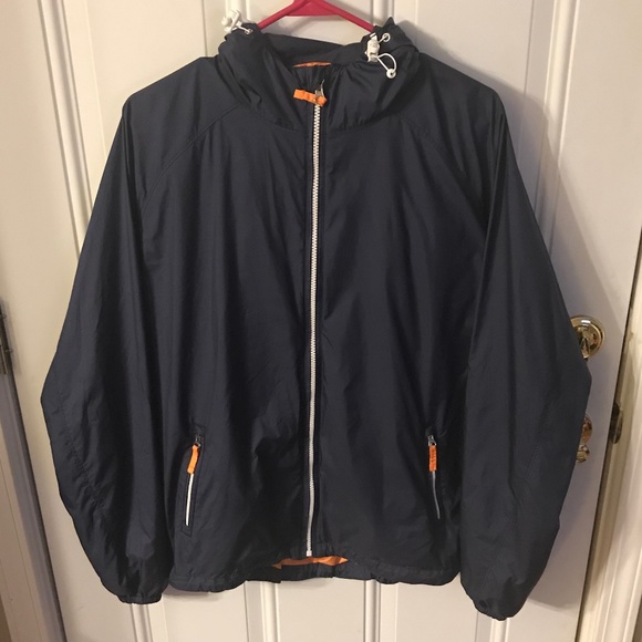 Peter Millar Medium Blue Windbreaker - Picture 1 of 4